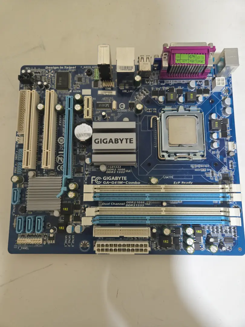 Intel main board and CPU ( Used )