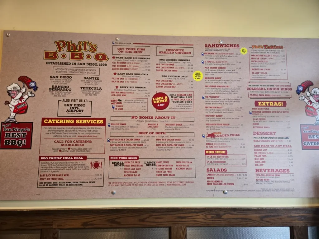 Rancho Bernardo Phil’s BBQ 방문 후기